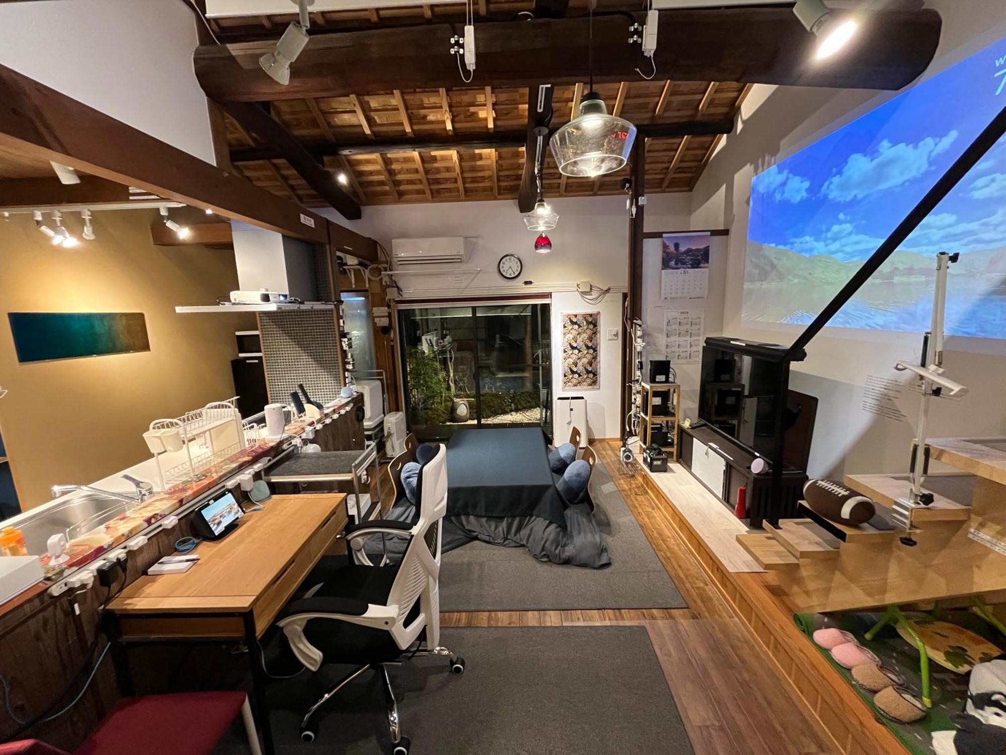 Nishijin No Sato 西陣之郷 -100 Yrs Smart & Sustainable Ai Arthouse With 10Gbps Wifi - Villa เกียวโต ภายนอก รูปภาพ