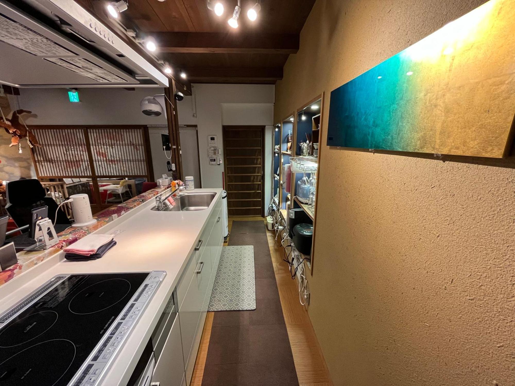 Nishijin No Sato 西陣之郷 -100 Yrs Smart & Sustainable Ai Arthouse With 10Gbps Wifi - Villa เกียวโต ภายนอก รูปภาพ